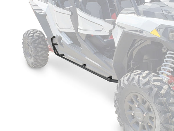 Aluminum Roof & 4 Steel Side Steps Nerf Bars For Polaris RZR