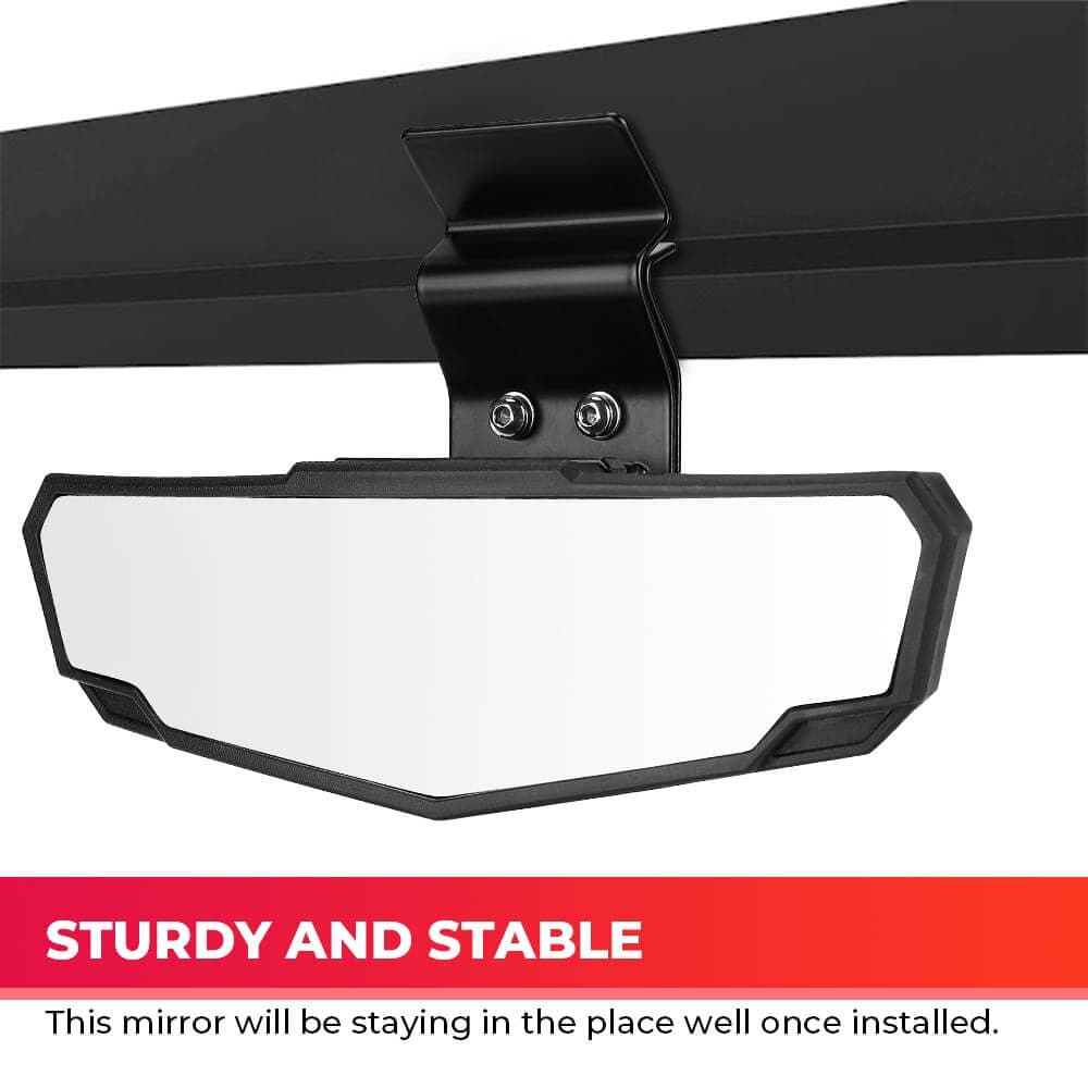 Cargo Storage Device Tool Box & Rear View Mirror For Polaris Ranger General