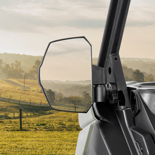 One Pair Side Mirrors for Can Am Defender /  MAX - Kemimoto