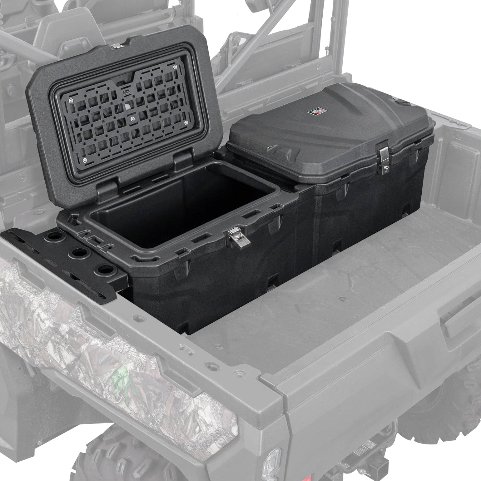 110L/29Gal UTV Bed Storage Box For CFMOTO Uforce 1000 | 1000XL - Kemimoto