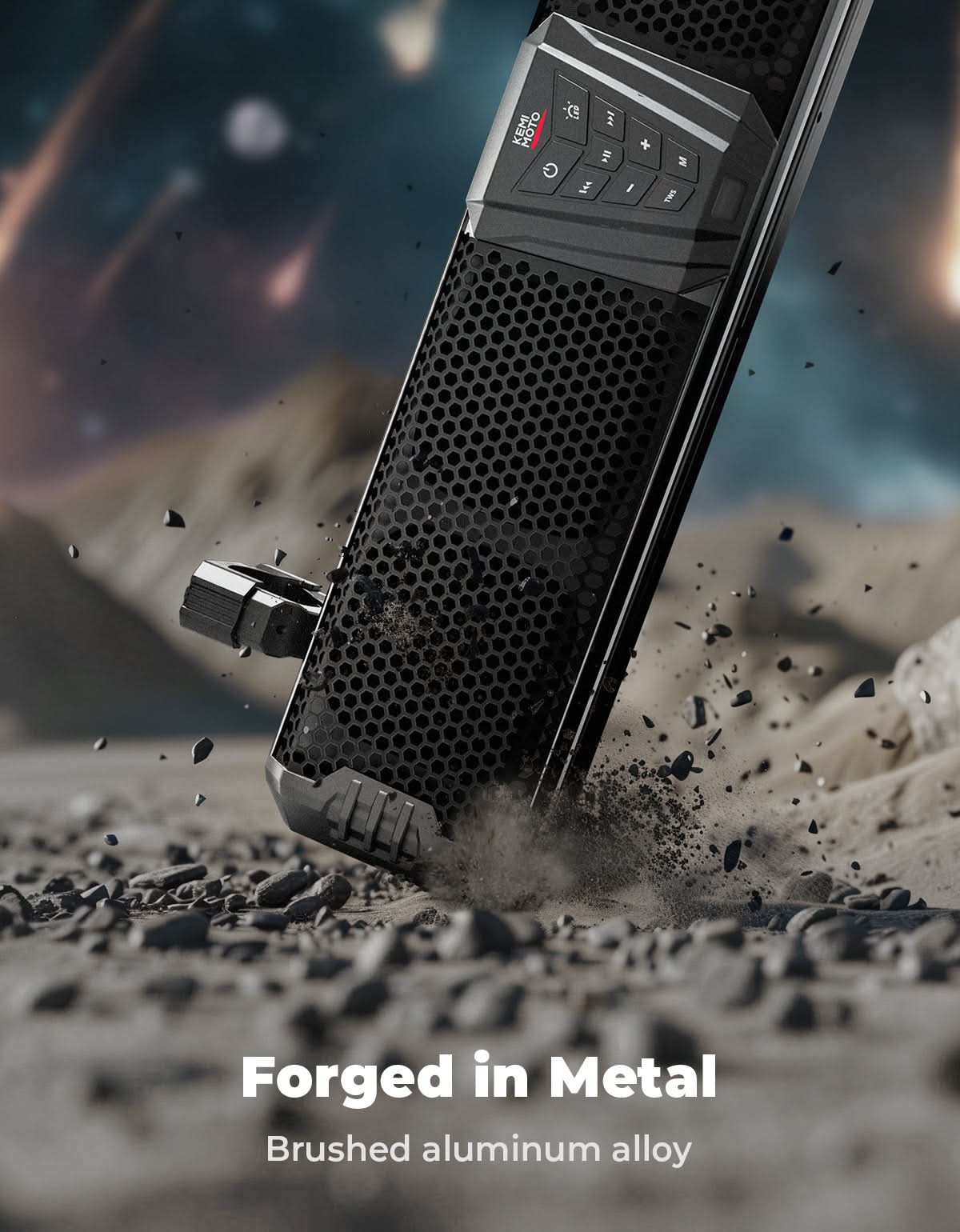 Midnight 60 UTV Soundbar 26' – Bluetooth & RGB Lights, Waterproof 2025 for Golf Cart/ATV/Polaris