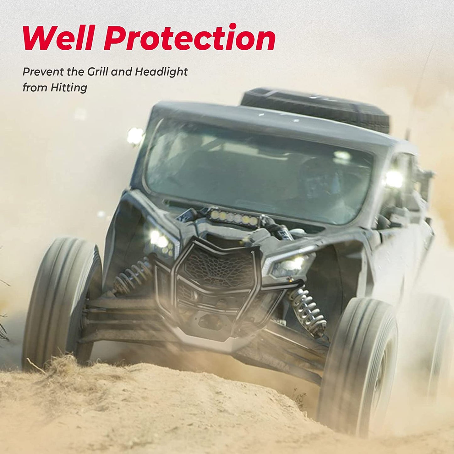 Front Bumpers & 4 pcs Hard Roof For Can-Am Maverick X3 MAX