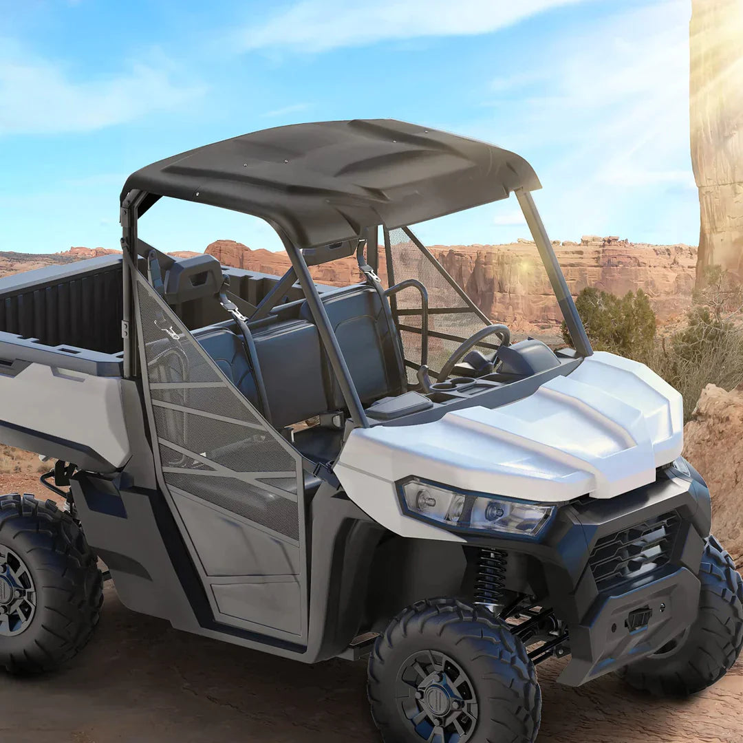 Rear Windshield & Hard Roof Top Plastic for Can Am Defender