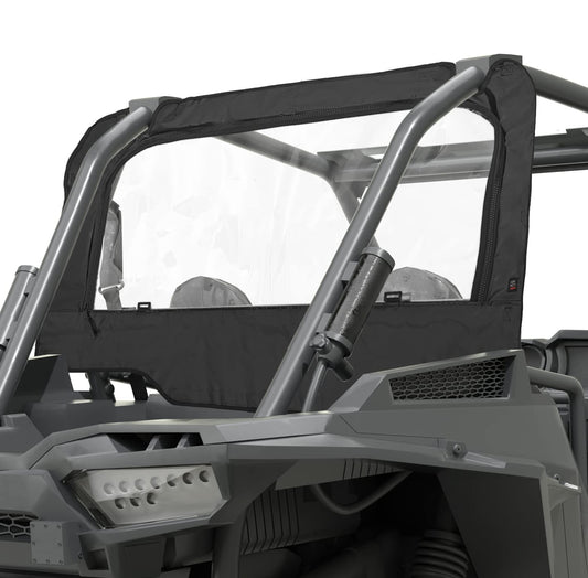 Clear Full Rear Windshield Compatible with Polaris RZR XP - Kemimoto