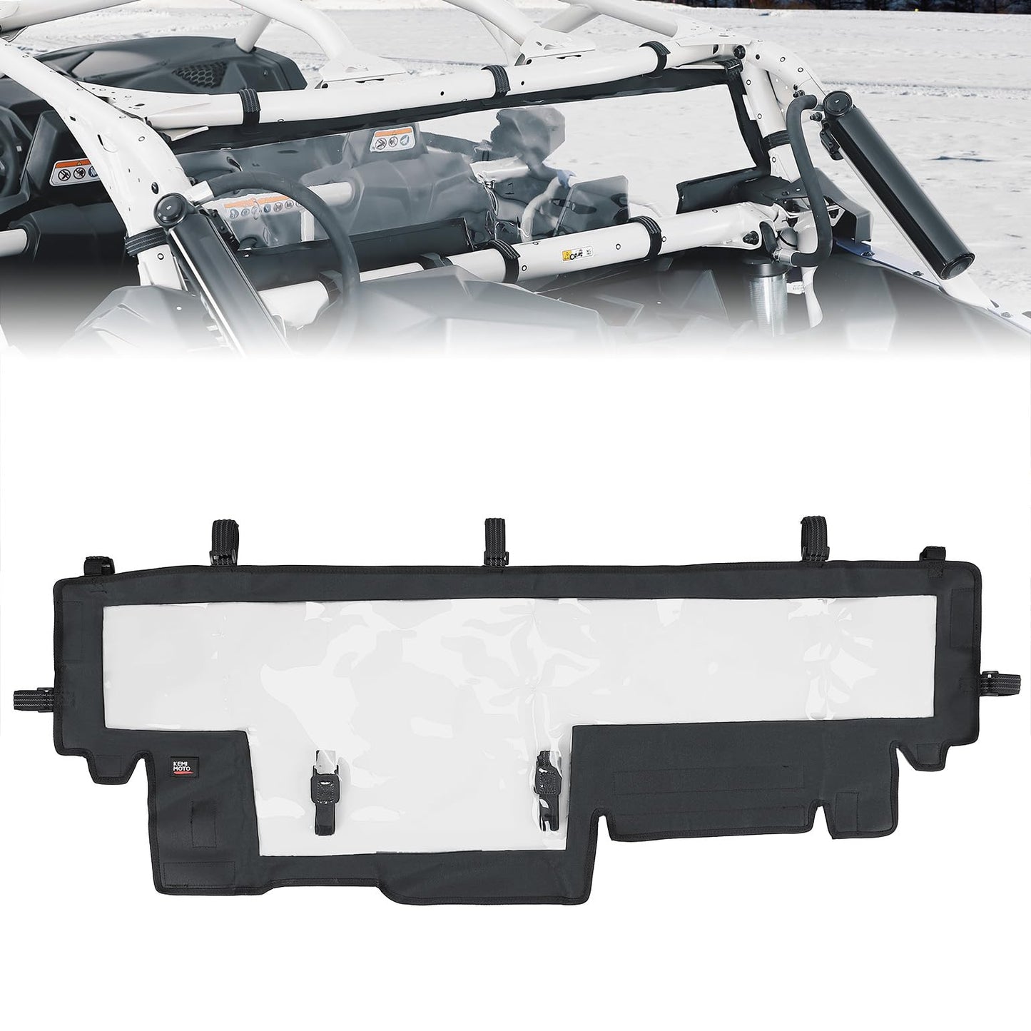 Soft Rear Windshield Back Window for Can-Am Maverick X3/MAX