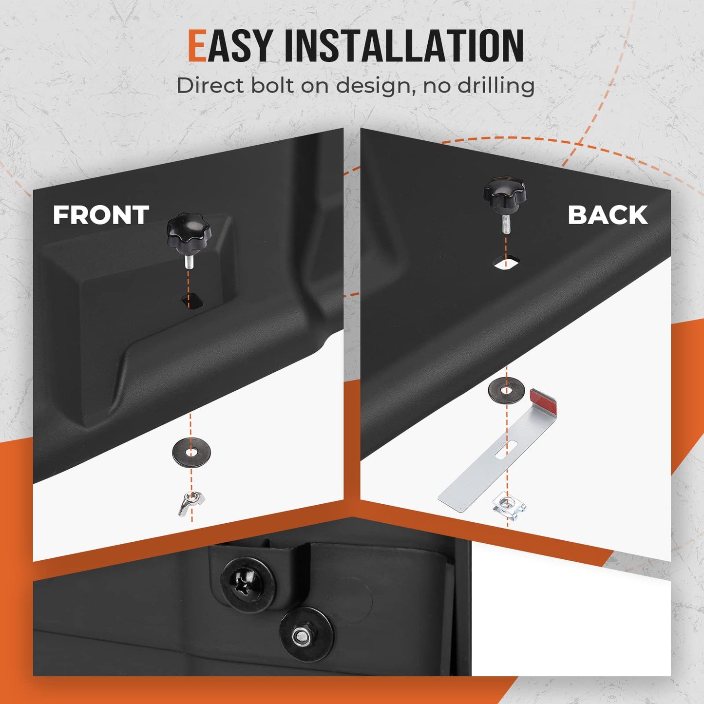 Plastic Roof & Nerf Bars For Can-Am Maverick X3