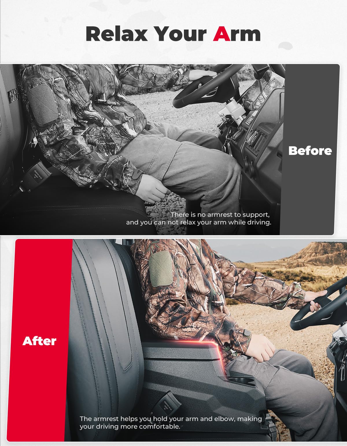 Bench Seat Center Console for CFMOTO UFORCE 1000/1000XL