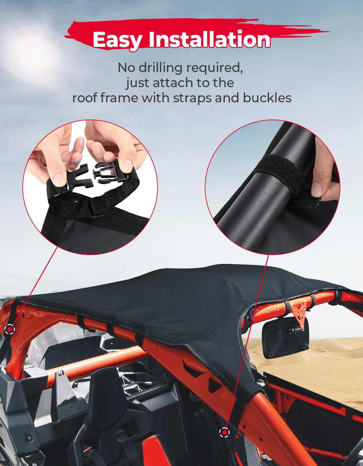 Soft Top Roof for Can-Am Maverick X3