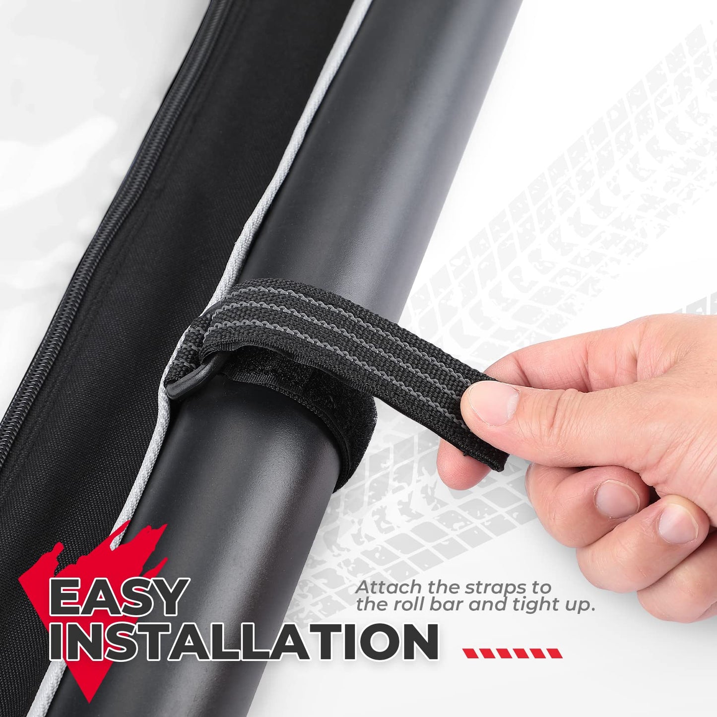 Fabric Front Windshield for Kawasaki Mule 610 600 SX 600