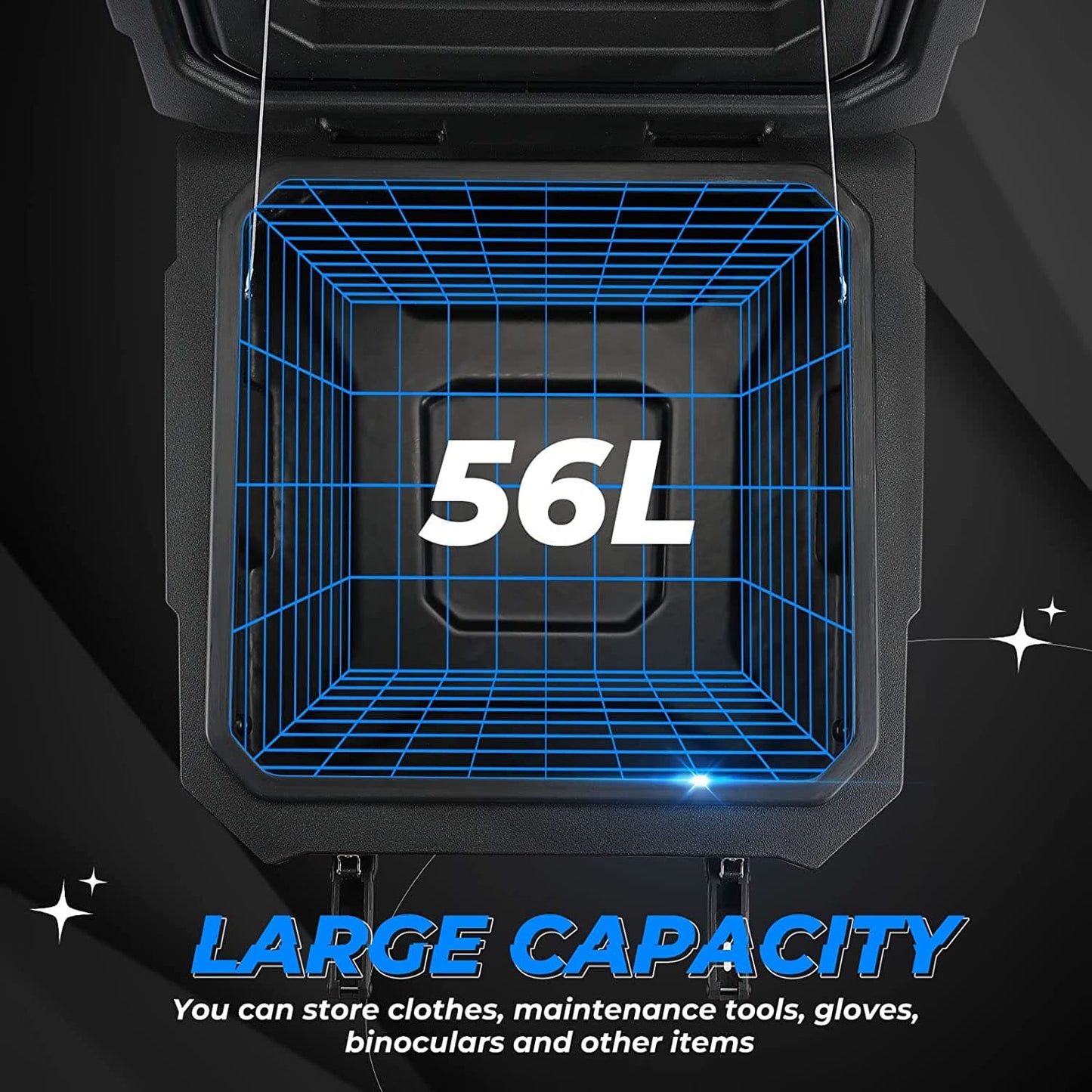 56L Storage Box For Talon 1000X/1000R/1000X-4